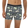 thumbnail image 4 of Rocae Gamers for Stretch Moisture-Wicking Underwear,Men's Underwear Boxer Briefs Small, 4 of 9