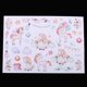 thumbnail image 5 of 10 Hojas Acuare Zulema Etiqueta engomada adhesiva del unicornio 14.8 x 21 cm, 5 of 8