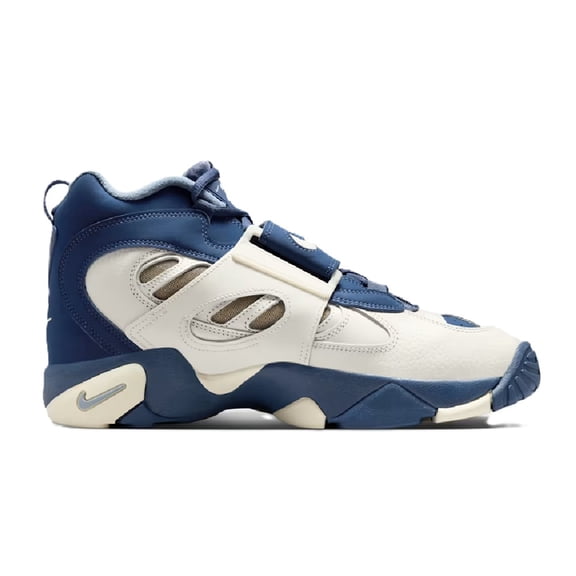 Men's Nike Air Diamond Turf II Sail/Mystic Navy-Blue Grey (II7080 100) - 8.5