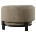 thumbnail image 6 of Lawler Upholstered Barrel Back Accent Chair Mushroom, 6 of 11