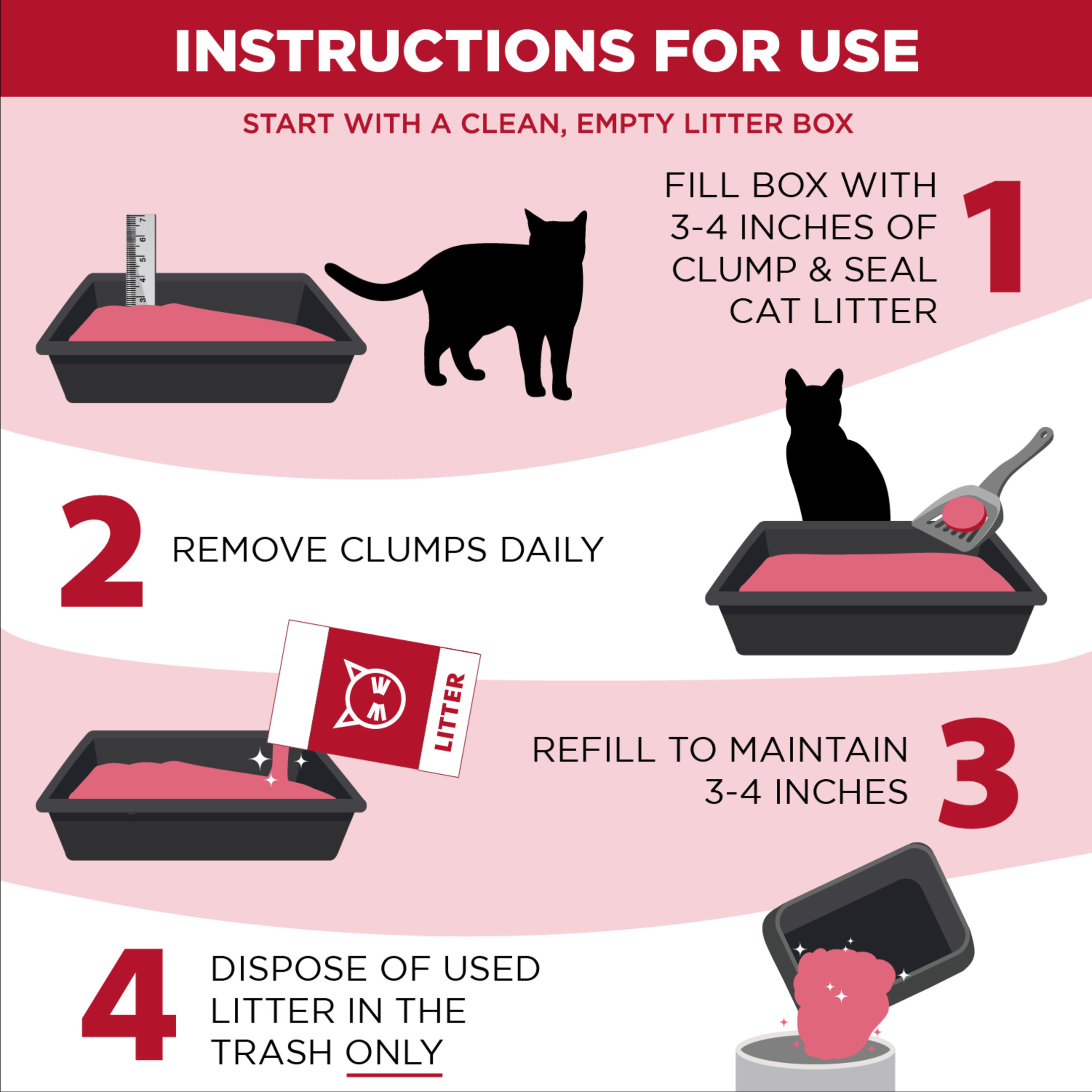 ARM & HAMMER Clump & Seal Multi-Cat Odor Sealing Litter, 38 lb photo 6