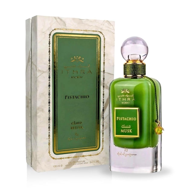 Perfume Ard Al Zaafaran Ithra Dubai con pistacho y almizcle, 100 ml