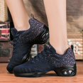 thumbnail image 5 of zapatillas de deporte para mujer, zapatos de práctica de baile, zapatos de baile con diseño de aire para mujer, zapatos de baile modernos de suela suave, zapatillas deportivas de malla para mujer, 5 of 5
