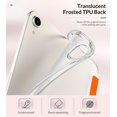 thumbnail image 4 of Funda MoKo Soft TPU translúcida esmerilada para iPad mini 7th Orange, 4 of 9