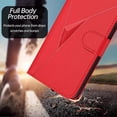 thumbnail image 5 of For Honor X60 Pro 5G Honor Magic7 Lite 5G Honor X9c 5G Case Triangle Imprint Leather Phone Cover wit, 5 of 5