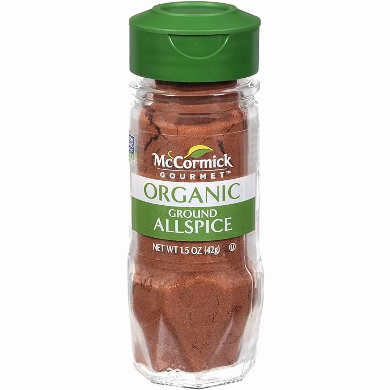 McCormick Gourmet Organic Ground Allspice, 1.5 oz