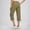 Grass Green, variant on Women’s Hiking Capri Pants Quick Dry Cargo Cropped Pants Lightweight Stretch Outdoor Travel Pants with Zipper Pockets Summer Casual Athletic Wear