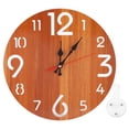 thumbnail image 1 of VIFERR Wall Clock Round Shape Wall Clock European Retro Style Decorative Hanging Clock for Home Office Bar, 1 of 8