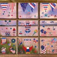 thumbnail image 4 of Vinilos decorativos para puertas de cristal con bandera americana., 4 of 5