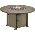 thumbnail image 2 of Patio Resorts RMPRFT48 48 in. Rome Platinum Round Aluminum Aged Driftwood Fire Table with Burner, 2 of 2