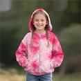 thumbnail image 5 of ink Long Sleeve Outfits for Children Boy Girl Fleece Lined Sherpa Lounge Cute Tie Dye Thermal Thick Fuzzy with Hood Jackets Hoods Outfit Sweatshirt Child 2026 9 Years, 5 of 5