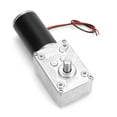 thumbnail image 4 of Speed Reduce Electric Gearbox Motor Reversible Worm Gear Motor 8mm Shaft 24V(80RPM), 4 of 8
