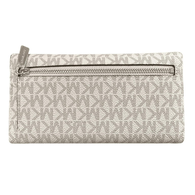 Michael kors trifold wallet vanilla best sale