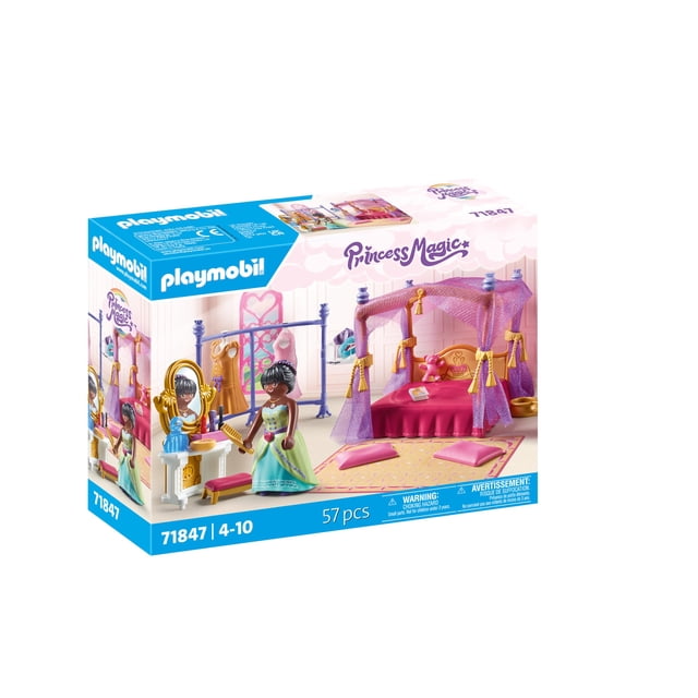 Dormitorio Playmobil con vestidor Princess Castle