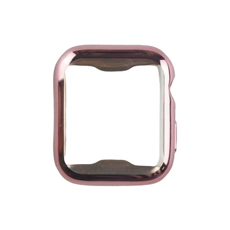 

44MM TPU Protect Shell for Apple Watch 4 Screen Protector Included Omnidirectional Protection(Rose Gold)
