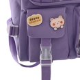 thumbnail image 4 of Mochila para niñas Jinwen Violeta linda mochila, 4 of 4