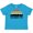 Turquoise, variant on Inktastic Madison Wisconsin Skyline Retro Sunset Boys or Girls Baby T-Shirt