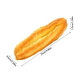 thumbnail image 2 of Slow Rebound Donut Stress Toy – Realistic Fried Dough Twist Squishy for Anxiety Relief, Kitchen Decor & Office Desk Use, 6.3x2.8x2.8in, 2 of 8