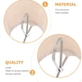 thumbnail image 3 of Table Lamp Shade Fabric Drum Shade Lampshade Bulb for Floor Lamp Home, 3 of 8