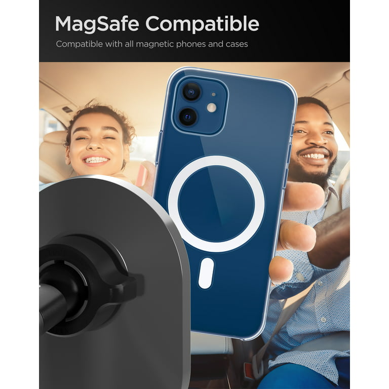 Galvanox Car Mount Designed for Tesla Phone Mount with MagSafe Wireless Fast Charging Compatible with Tesla Model 3 & Y (FOR iPhone 12 / 13 Pro Max)