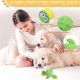 thumbnail image 4 of Juguete para perros chirriante Juguete de peluche para masticar para molares Lindo pato Juguete interactivo duradero para perros, 4 of 5