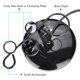 thumbnail image 3 of Byootique 2Pcs Tabletop Blow Dryer & Hair Iron Holder - Salon Appliance Stand w/ 3 Outlets, 3 of 7