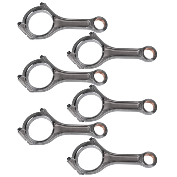 GELUOXI 6Pcs Connecting Rods STD 68147233AA For 2014-2018 Dodge Ram 1500 Jeep WK2 3.0L V6 Diesel