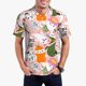 thumbnail image 1 of Balery Cartoon Halloween Camisa Polo de Hombre con Estampado, de Manga Corta y Tejido Medio, Camisa Tipo Golf Polo-X-Large, 1 of 6