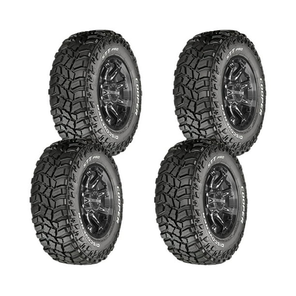 PAQUETE DE 4 LLANTAS 295/70 R17 COOPER DISCOVERER STT PRO (REFORZADA) 121Q