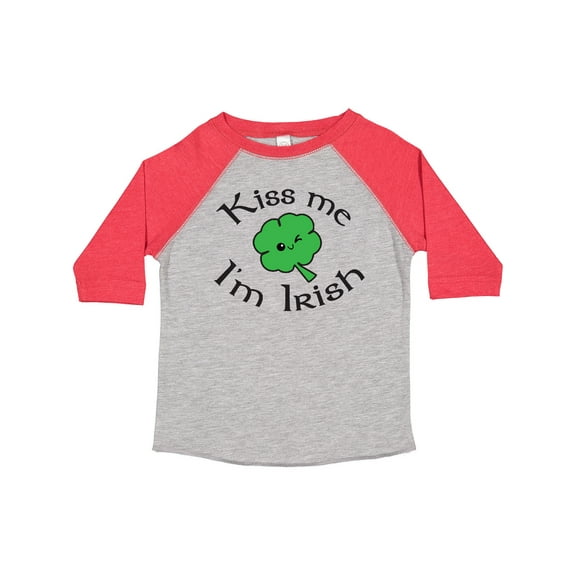 Inktastic Kiss Me I'm Irish Boys or Girls Toddler T-Shirt