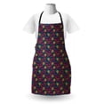 thumbnail image 3 of Floral Apron, Colorful Blossoming Flowers Leaves and Berries Vintage Art, Unisex Kitchen Bib with Adjustable Neck for Cooking Gardening, Adult Size, Multicolor, by Ambesonne, 3 of 4