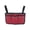 🍒 Red_Hot#4820, variant on Wheelchair Armrest Storage Bag Large Capacity Organizer, Multi Pocket Polyester Caddy, Fits Most Wheelchairs & Walkers, Black Purple Red Blue