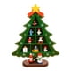thumbnail image 2 of Decoraciones para árboles de Navidad 3D Ligero con compartimentos Accesorios de exhibición creativa para escritorio Tienda de Navidad Verde rejilla media perfecl Árbol del festival, 2 of 8