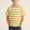 Yellow, variant on DJDLJWCJ Boys T Shirt Short Sleeve Shirts for Boys Crewneck Casual T-Shirt Summer Striped Shirt, Yellow 2-3 T