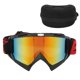thumbnail image 1 of Motocross Dirt Bike Goggles ATV Glasses Riding Off Road Goggles Anti Skid Anti Impact Anti Wind Sand Black Frame Red Eyeglass, 1 of 4