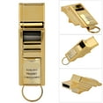 thumbnail image 2 of Referee Whistle, High Pitch Whistle, Dual Air Chamber Design High Frequency For Training Sports Competition Gold, 2 of 8
