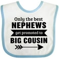 thumbnail image 3 of Inktastic Only the Best Nephews Get Promoted to Big Cousin Boys or Girls Baby Bib, 3 of 4