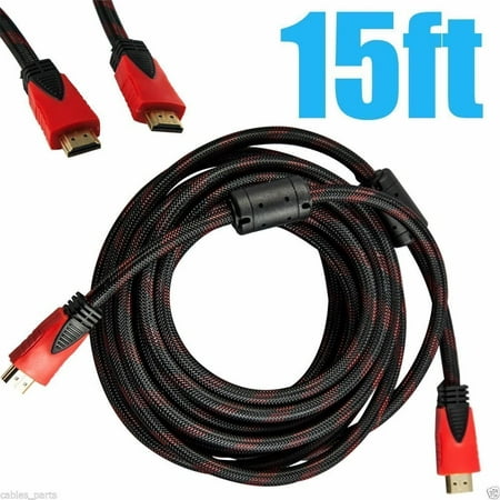 CableVantage HDMI Cable Cord For TV HDTV Xbox Xbox 360 Xbox One PS3 PS4 HD Wii U LCD Plasma Blu-ray DVD Player 3FT 6FT 10FT 15FT 25FT 30FT 50FT 75FT 100FT
