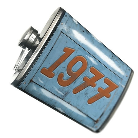 

NEONBLOND Flask Orange vintage looking Year 1977