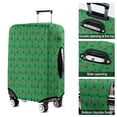 thumbnail image 5 of Green Bigfoot and Campfire Pattern Luggage Cover Fashion Suitcase Cover Baggage Covers Fit 25-28 Inch Luggage (Go Travel), 5 of 5