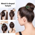 thumbnail image 4 of 7 Pcs Épingles à Cheveux Vintage en Forme de U Bâtons de Cheveux à la Mode pour Femmes, 4 of 7