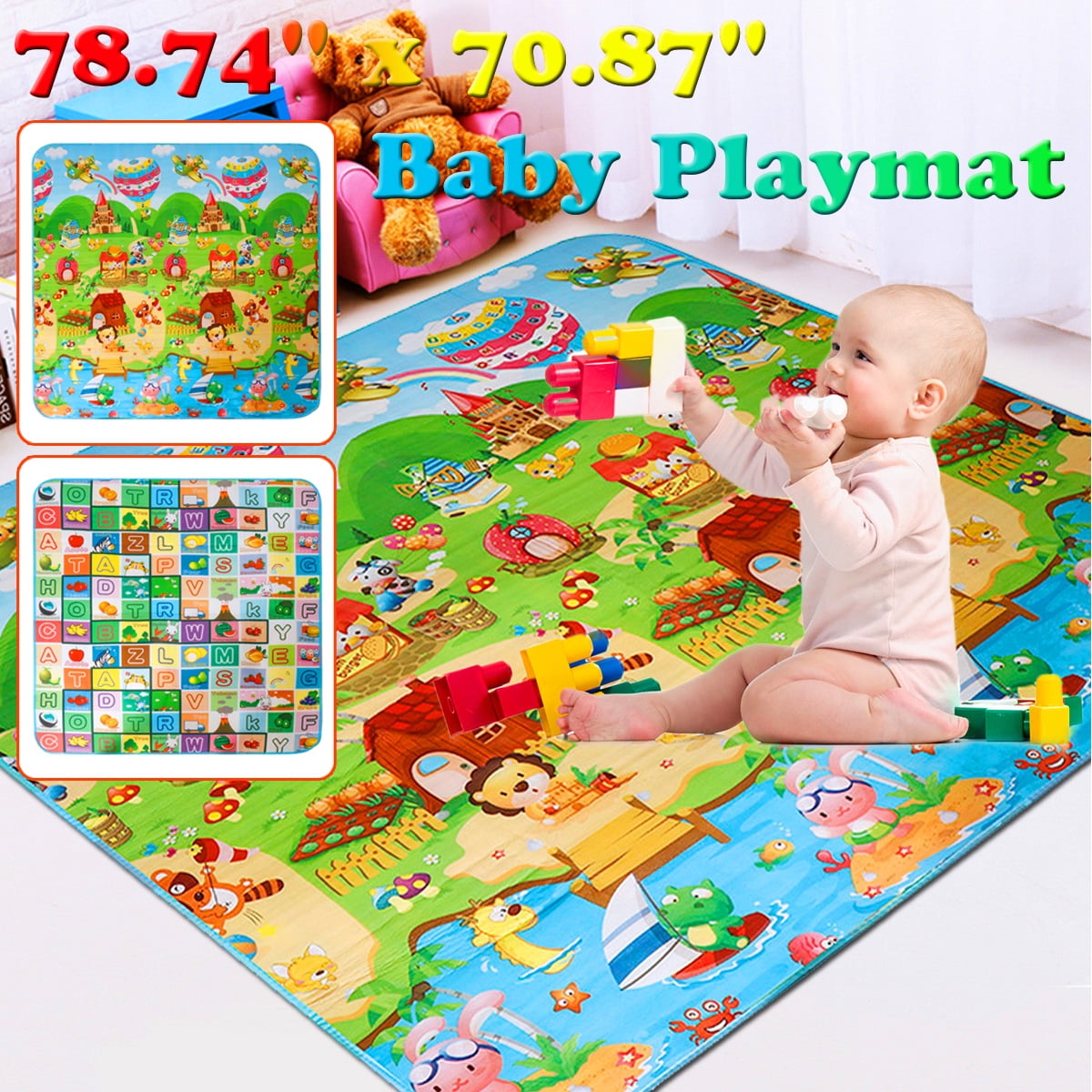 soft baby play mat