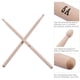 thumbnail image 4 of Palillo de tambor 3 pares de baquetas de arce tipo 5A con 1 bolsa de transporte para batería Jazz Drum Maboto Palillo de tambor, 4 of 5