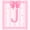 Pink J, variant on Manfei Pink Bow Letter H Print Twin Comforter Sets for Girls, Princess Ribbon Bedding Set, Pink Reversible, 2 Pieces