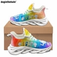 thumbnail image 1 of Doginthehole - Zapatillas de deporte informales de verano para mujer, zapatillas de exterior, tendencia de moda, nuevas zapatillas para correr con estampado de dientes de amor, zapatillas deportivas c, 1 of 6