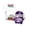 A, variant on Slow Rising Squishy Toy with Jelly-Like Texture and Santa Claus Design, 1-Pack 2.5 Inch, Purple, for Kids, Relaxation Toy