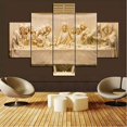 thumbnail image 2 of TISHIRON 5PCS Framed Jesus Canvas Wall Art Set,50"x24" The Last Supper Canvas Prints for Living Room, Bedroom, Office Home Wall Decor, 2 of 7