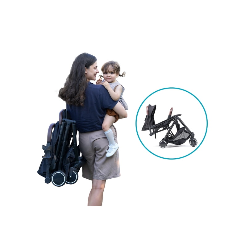 Parent's Choice Quick Fold Baby Stroller with Full-Reclining