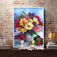 thumbnail image 3 of Cuadros Decorativos 5D DIY flor especial en forma de diamante pintura cruz puntada mosaico kits arte de la pared Ehuebsd Nuevos Originales, 3 of 5