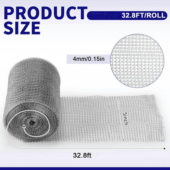 10M Rodent Proof Stainless Steel Mesh Sheet Air brick Pest Control Vent Mesh